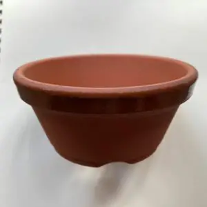 Clay bonsai pot